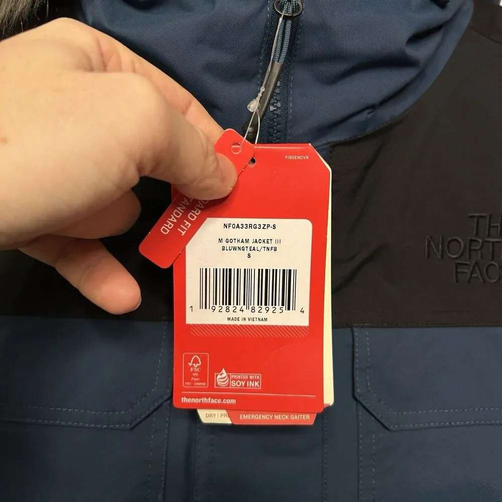 The North Face Gotham Jacket 550 Down “Blue Wing Teal”